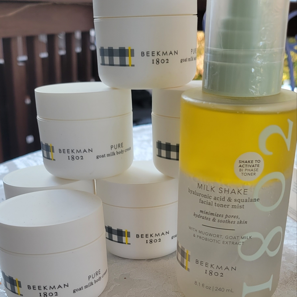 Goat milk body cream